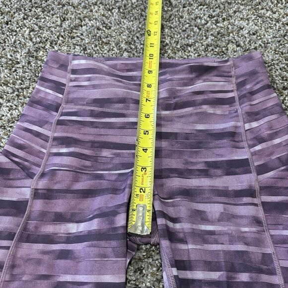Lululemon Leggings 4 Speed Up Crop Pockets Shadowed Smoked Mulberry - Picture 7 of 11